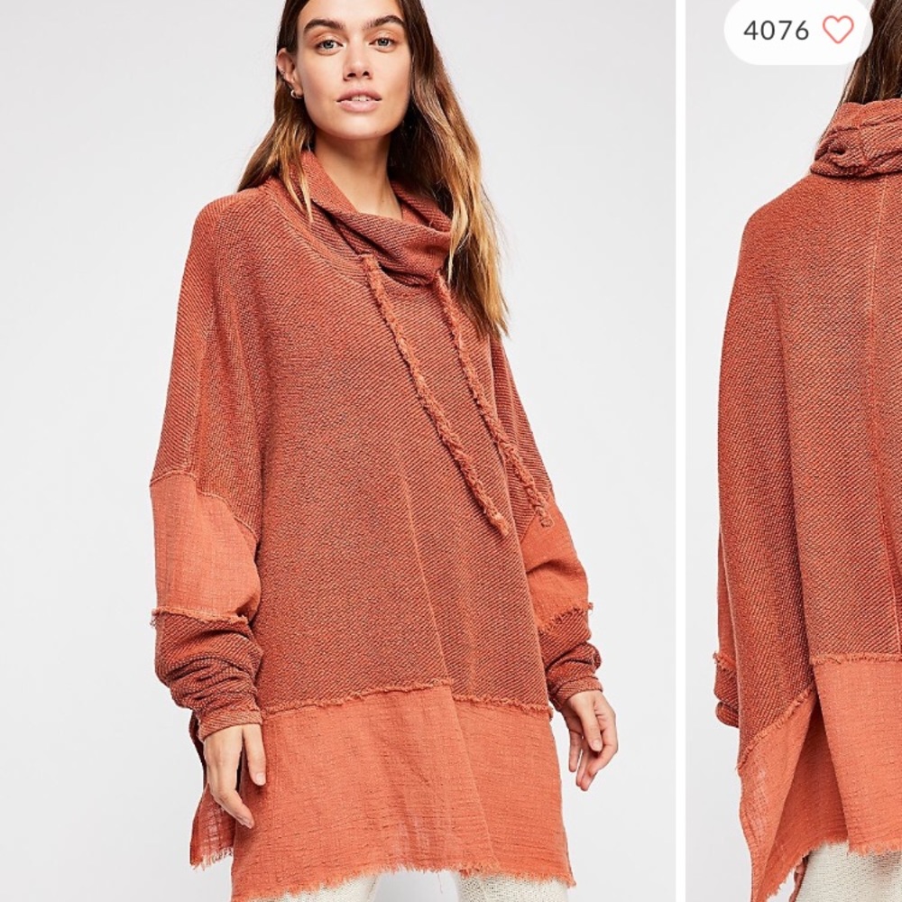 NWT Free People Zoe Pullover